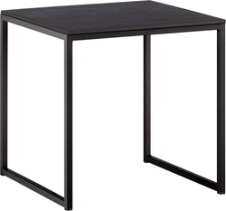AVEA Beistelltisch - Sirius / schwarz / B: 40.0 cm x T: 40.0 cm x H: 40.8 cm