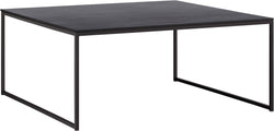 AVEA Salontisch - Sirius / schwarz / B: 90.0 cm x T: 90.0 cm x H: 39.8 cm