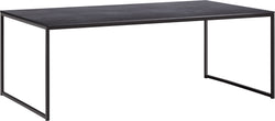 Table basse AVEA - Sirius / noir / L : 120,0 cm x P : 70,0 cm x H : 43,8 cm