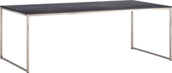 AVEA Table basse - Sirius / acier inoxydable / L: 120.0 cm x P: 70.0 cm x H: 43.8 cm