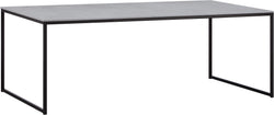 AVEA Table basse - Crète / noir / L: 120.0 cm x P: 70.0 cm x H: 43.8 cm