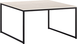 AVEA Table basse - Lunaire / noir / L: 65.0 cm x P: 65.0 cm x H: 35.8 cm