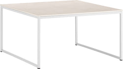 AVEA Table basse - Lunaire / gris / L: 65.0 cm x P: 65.0 cm x H: 35.8 cm