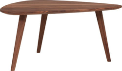 SINGER Salontisch - Nussbaum / B: 74.0 cm x T: 60.0 cm x H: 36.0 cm