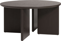 ELVA Salontisch - Braun / H: 35.0 cm