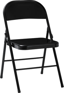 MAURO Stuhl - B: 44.0 cm x T: 50.0 cm x H: 76.0 cm / Schwarz