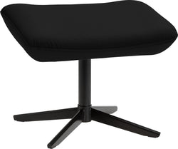 Tabouret ARNOLD - Noir / L : 55,0 cm x P : 37,0 cm x H : 43,0 cm