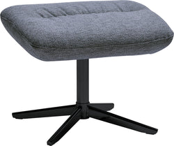 ARNOLD Repose-pieds - Gris / L: 55.0 cm x P: 37.0 cm x H: 43.0 cm