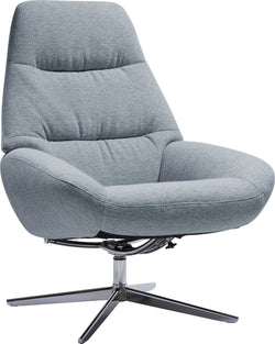 ARNOLD Repose-pieds - Blau / L: 78.0 cm x P: 89.0 cm x H: 106.0 cm