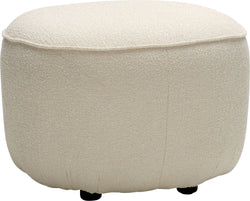 SOPHIE Repose-pieds - Blanc / Hauteur : 41,0 cm