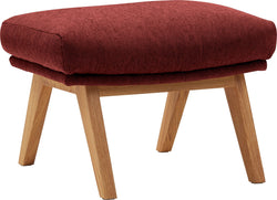 ANDRES Hocker - Rot / B: 51.0 cm x T: 40.0 cm x H: 41.0 cm