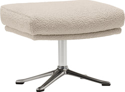 ANDRES Repose-pieds - crème / L: 51.0 cm x P: 40.0 cm x H: 41.0 cm