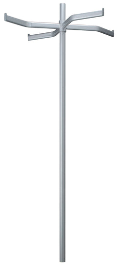 MODUL Tringle d'angle - Gris clair / L : 70,0 cm x P : 70,0 cm x H : 139,5 cm