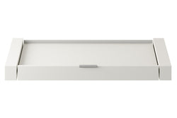 MODUL Tablette confort - Weiss / L: 98.7 cm x P: 53.0 cm x H: 6.0 cm