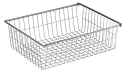 MODUL Wäschekorb - Metall / B: 43.5 cm x T: 51.0 cm x H: 16.0 cm