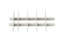 MODUL Schubladen-Inneneinteilung - Weiss / B: 80.5 cm x T: 48.5 cm x H: 8.0 cm