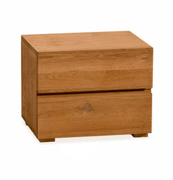 Comodino HASENA MENZA - Marrone / L: 48,0 cm x P: 40,0 cm x A: 38,0 cm