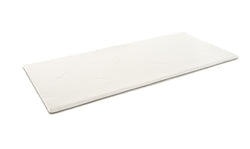 Surmatelas robusta TWO SIDE Aqua/Visco - 200,0 cm x 80,0 cm / blanc