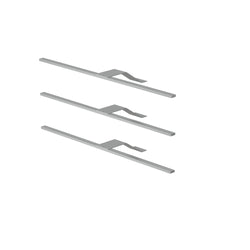 MODUL Schrank-Aussenbeleuchtung LED Set - Grau / B: 15.5 cm x T: 50.0 cm x H: 4.0 cm