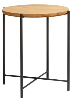 HASENA NALI Nachttisch - Eiche massiv / H: 52.0 cm