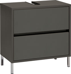 SIERRA Armadietto per lavabo - Antracite / L: 60.0 cm x P: 35.0 cm x A: 60.0 cm