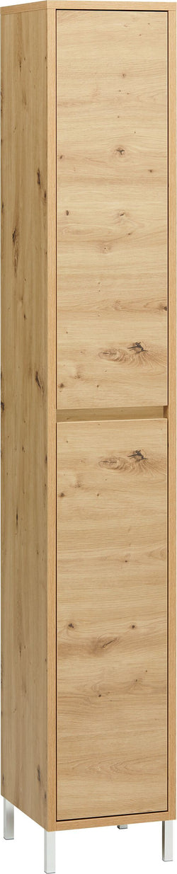 SIERRA Armoire haute - chêne / L: 30.0 cm x P: 35.0 cm x H: 190.0 cm