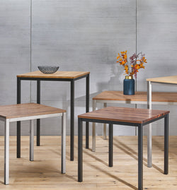 ALEXIS II Table - chêne foncé / L: 160.0 cm x P: 80.0 cm x H: 75.0 cm