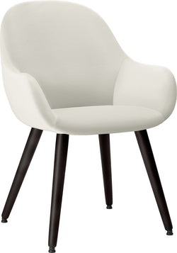 Sedia LAYLA - L: 56,0 cm x P: 60,0 cm x A: 84,0 cm / Bianco