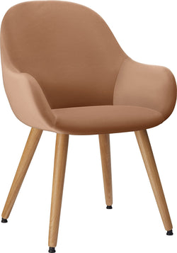 LAYLA Chaise - Nature / L: 56.0 cm x P: 60.0 cm x H: 84.0 cm