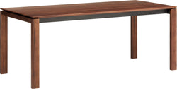MEDICI Table - noyer / L: 220.0 cm x P: 90.0 cm x H: 76.5 cm