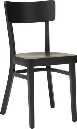 PANUCCI Stuhl - Schwarz / B: 40.0 cm x T: 40.0 cm x H: 82.0 cm