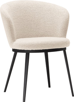 NIVES Stuhl - Beige / B: 60.5 cm x T: 59.5 cm x H: 82.0 cm