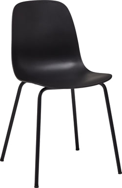RICCI Sedia - Nero / L: 44.0 cm x P: 55.0 cm x A: 84.0 cm