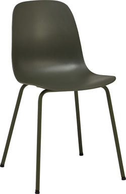 RICCI Sedia - Verde oliva / L: 44.0 cm x P: 55.0 cm x A: 84.0 cm