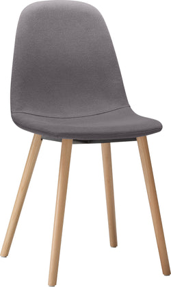 ROSSELLI Sedia - Grigio scuro / L: 44.0 cm x P: 51.5 cm x A: 87.0 cm