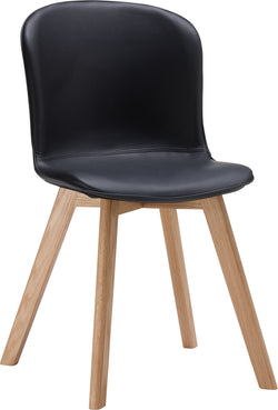 GIANNI Stuhl - Schwarz / B: 48.0 cm x T: 58.5 cm x H: 84.0 cm