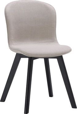 GIANNI Chaise - Gris clair / L: 48.0 cm x P: 58.5 cm x H: 84.0 cm