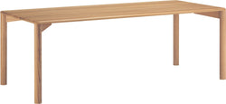 VERONA Tisch - B: 180.0 cm x T: 95.0 cm x H: 75.0 cm / Braun