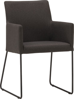 SIENA Sedia - Antracite / L: 50.0 cm x P: 45.0 cm x A: 86.0 cm