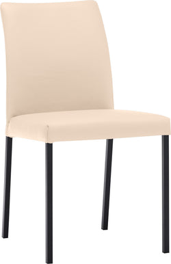 Chaise SIENA - Beige / Noir / L : 52,0 cm x P : 44,5 cm x H : 83,0 cm