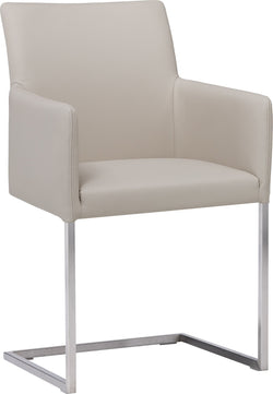 SIENA Stuhl - Hellgrau / B: 50.0 cm x T: 46.5 cm x H: 87.7 cm