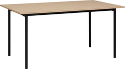 PLANO Tisch - Esche furniert / L: 160.0 cm x P: 90.0 cm x H: 75.0 cm