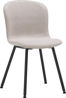 GIANNI Stuhl - Hellgrau / B: 48.0 cm x T: 58.5 cm x H: 84.0 cm