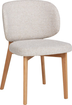 GIORGIA Chair natural melange (non-fr) - Nature / L: 54.0 cm x P: 58.0 cm x H: 81.5 cm