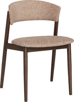 ADIRA Stuhl - Eiche dunkel  / L: 53.5 cm x P: 50.4 cm x A: 78.0 cm