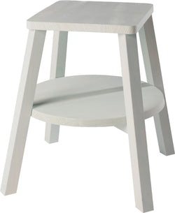 HOMEWORKS Tritthocker - Blau / B: 27.0 cm x T: 27.0 cm x H: 43.5 cm