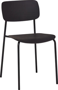 COLORE II Stuhl - B: 43.5 cm x T: 51.0 cm x H: 78.0 cm / Schwarz