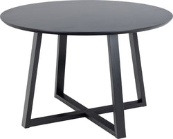 NARO Tisch - Eiche / Schwarz / H: 75.0 cm