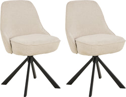 ALVO Stuhl - Beige / B: 52.0 cm x T: 56.0 cm x H: 83.5 cm