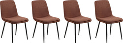 BRYN Stuhl - Braun / B: 46.0 cm x T: 55.0 cm x H: 85.5 cm